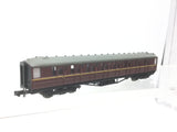 Dapol NC-031C N Gauge BR Maroon Gresley 2nd Class Coach E12002E