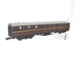 Dapol N Gauge BR Maroon Gresley Brake Coach E10083E (RENUMBERED)