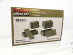 Preiser 18350 HO/OO Gauge Wooden Crates (4) Kit