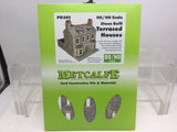 Metcalfe PO301 OO/HO Gauge Terraced Houses (Stone) Card Kit