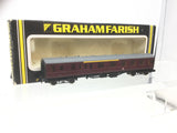 Graham Farish 0691 N Gauge BR Maroon Mk1 Brake Coach M21033
