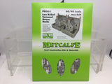 Metcalfe PO305 OO/HO Gauge Low Relief Terraced House Backs (Stone) Card Kit