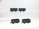 Peco NR-44W N Gauge GWR Loco Coal Wagon 23301 x4