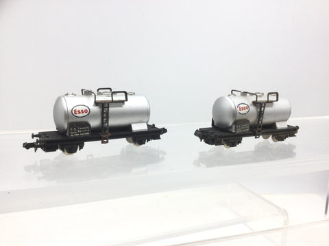 Lima N Gauge Tank Wagon Esso x2
