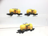 Lima 452 N Gauge FS Tank Wagon Shell x3
