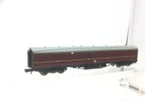 Graham Farish 374-860W N Gauge BR Maroon Thompson Full Brake Coach E10E