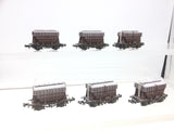 Graham Farish 377-840 N Gauge Cement Presflo Wagon Triple Pack Weathered x2