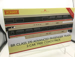 Hornby R40210 OO Gauge BR, Class 370 Advanced Passenger Train 2-car TRBS Coach Pack - Era 7