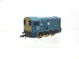 Graham Farish 1007 N Gauge BR Blue Class 08 08113 (NEEDS ATTN)