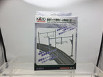 Kato 23-067-2 N Gauge Double Track Catenary Mast Silver (12)