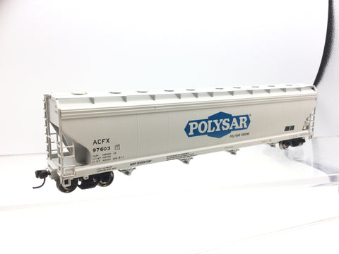 Atlas 20 000 441 HO Gauge Plastics Hopper Wagon Polysar ACFX 97603