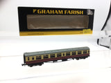 Graham Farish 374-411 N Gauge BR Red/Cream Bulleid 3rd Corr Coach S37