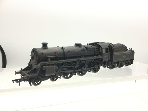 Bachmann 31-119 OO Gauge BR Lined Black 4MT 75035 Weathered