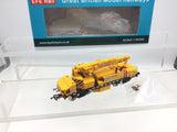 EFE Rail E87047 OO Gauge Plasser 12T YOB Diesel-Hydraulic Crane DRP81522 BR Departmental Yellow