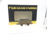 Graham Farish 377-227B N Gauge BR Grey 16T Steel Mineral Wagon B80285 Weathered