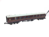 Graham Farish 374-003 N Gauge BR Maroon Mk 1 Open 2nd Coach M4899
