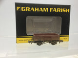 Graham Farish 377-956 N Gauge BR Bauxite 13t High Sided Steel Wagon B481230 Weathered