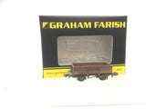 Graham Farish 377-955 N Gauge BR Bauxite 13t High Sided Steel Wagon B483417 Weathered