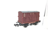 Graham Farish 377-328B N Gauge BR Conflat A Wagon w BD Container B709076