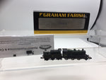 Graham Farish 372-625 N Gauge BR Green Ivatt 2MT 46521