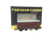 Graham Farish 373-361 N Gauge BR Maroon Mk1 Horse Box E96346