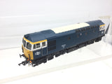 Heljan 3368 OO Gauge Class 33 101 BR Blue White Cab Windows
