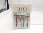 P&D Marsh PDZ14 OO Gauge Whitemetal BR T Shape Station Lamps