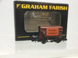 Graham Farish 373-525 N Gauge 22t Presflo Cement Wagon Rugby Cement