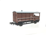 Graham Farish 373-326A N Gauge BR Bauxite Toad Brake Van W114961