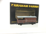 Graham Farish 373-326A N Gauge BR Bauxite Toad Brake Van W114961