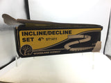 Woodland Scenics ST1411 4% x2' Incline/Decline Set 0-4" in 8' (x4/Set)
