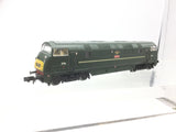 Graham Farish 371-602 N Gauge BR Green Class 42 Warship D814 Dragon