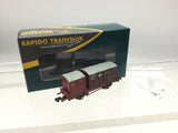 Rapido Trains 921010 N Gauge BR ‘Conflat P’ No. B933417 (bauxite/Maroon containers)