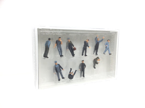 Preiser 1010249 HO Gauge Roundhouse Crew Figures