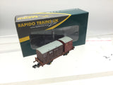 Rapido Trains 921010 N Gauge BR ‘Conflat P’ No. B933417 (bauxite/Maroon containers)
