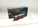 Rapido Trains 921003 N Gauge BR ‘Conflat P’ No. B933061 (Maroon containers)