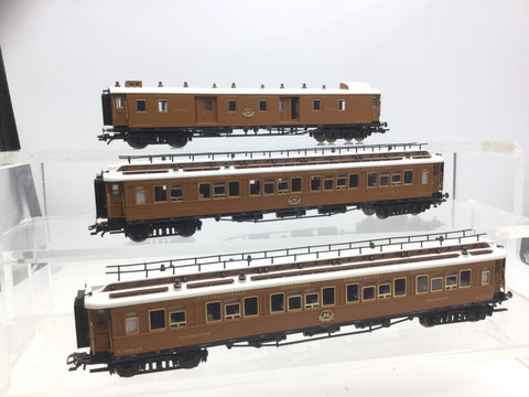 Trix 24793 HO Gauge CIWL Orient Express 5 Car Coach Set