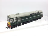 Heljan 34131 OO Gauge BR Green Class 33 No D6530 (DCC FITTED)