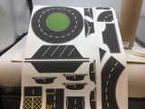 Trackside Signs OO/HO Road Layout Set (66mm Wide Roads)