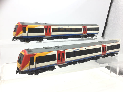 Bachmann 32-452 OO Gauge South West Trains Class 170 2 Car DMU