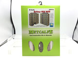 Metcalfe PN990 N Gauge Grimy Old Mill Card Kit