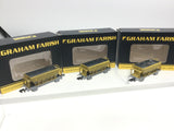 Graham Farish 373-037D N Gauge ARC PGA Hopper Wagon x3 (REPAINT)