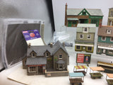 Job Lot of Assorted Kit Built OO/HO Gauge Buildings and Accessories (L4)