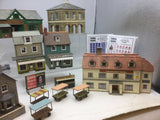Job Lot of Assorted Kit Built OO/HO Gauge Buildings and Accessories (L4)