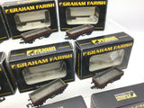 Graham Farish 373-876A/373-878A N Gauge EWS MFA Open Box Wagon x9