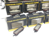 Graham Farish 373-876A/373-878A N Gauge EWS MFA Open Box Wagon x9
