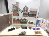 Job Lot of Assorted Kit Built OO/HO Gauge Buildings and Accessories (L6)