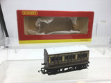 Hornby R446 OO Gauge GWR 4 Wheel Coach