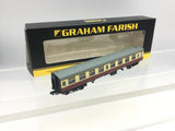 Graham Farish 374-010D N Gauge BR Crimson/Cream Mk1 Tourist Second Open Coach