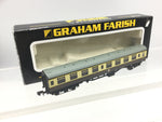 Graham Farish 374-052C N Gauge BR Choc/Cream Mk1 2nd Corr Coach W26099m